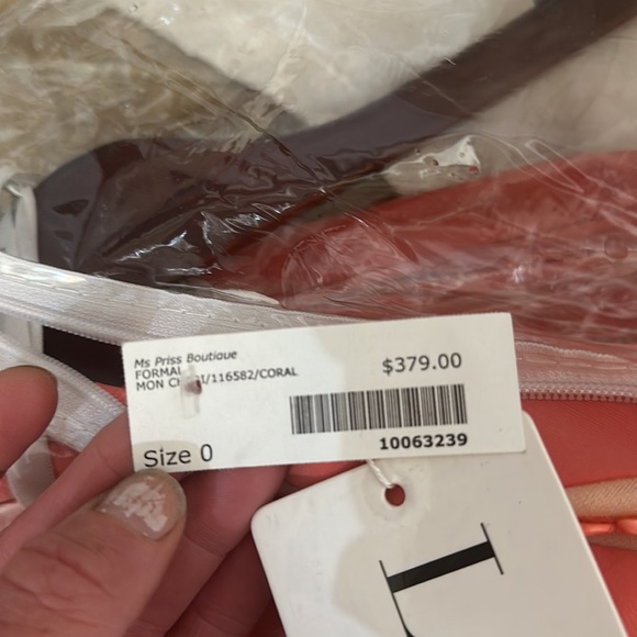 NWT mon Cheri formal dining gown size 0 - Picture 4 of 4